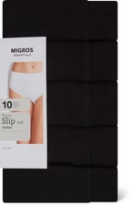 Ladies Slip Midi Conf. (Colore: nero, Taglie: L)