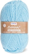 Fil Premium, 100% acrylique, bleu clair