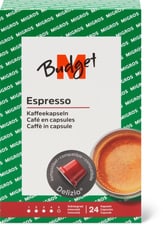 M-Budget Capsules de café Delizio Espresso 24 capsules