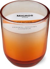 Bougie parfumeé en verre (Goût: ORANGE)