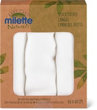 Milette Naturals Chiffons à burp 60x6