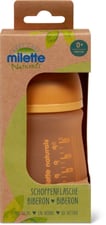 Milette Naturals Biberon di vetro (Colore: pastell, Taglie: 000)