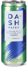 Dash Water Limes Sparkling water 0. calories