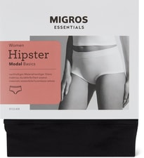 Ladies Hipster Modal (Farbe: black, Grösse: XL)