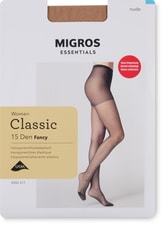 Strumpfhose Fancy 15 Den (Grösse: L, Farbe: nude)