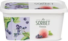 Le sorbet Cassis