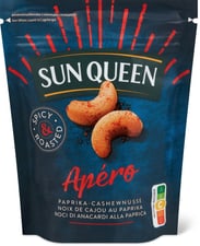Sun Queen Apéro Noix de cajou au paprika épicées et grillées