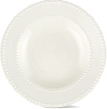Assiette creuse blanche 22 cm Structure