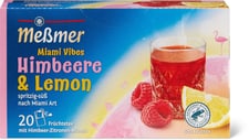 Meßmer Infusion aux fruits Miami Vibes Framboise et citron