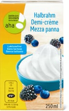 Demi-crème sans lactose aha!