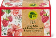 Migros Bio infusion Framboises-goût rose