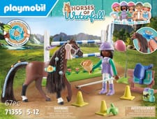 Horses of Waterfall 71355 Zoe & Blaze avec parcours d'obstacles