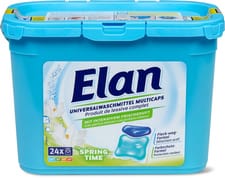 Elan Produit de lessive Spring Time Caps en boîte