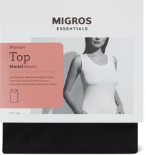 Damen Top (Farbe: schwarz, Grösse: S)