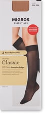 Ladies knee-highs (Grösse: one size, Farbe: nude)