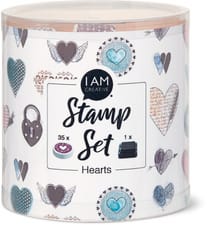Set de tampons coeurs