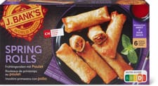 J.Bank's Spring rolls with chicken and sweet-and-sour sauce
