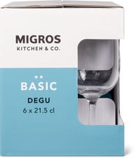 Basic Degu 6 pièces, 21.5cl