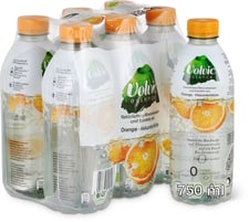 Volvic Essence Bio Eau minérale naturelle Orange et fleurs de sureau