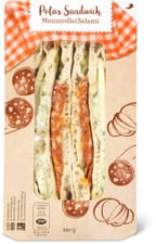 Polar Sandwich salami mozzarella