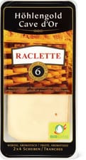 Cave d'Or Bio raclette tranches