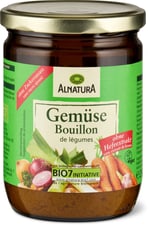 Alnatura Bio Bouillon de légumes sans sucre ajouté, sans extrait de levure