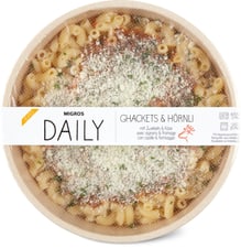 Migros Daily viande hachee et pate