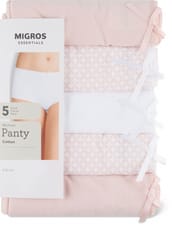 Panty 5er Pack (Farbe: h'rosa, Grösse: M)