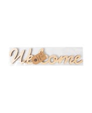 Lettre en bois Welcome