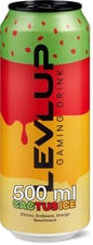 LevlUp Cactus Ice Gaming Drink goût citron, fraise, orange