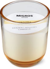 Bougie parfumeé en verre (Goût: WEISS)