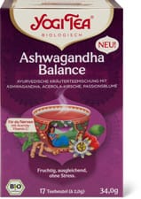 Yogi Tea Bio Infusion Ashwagandha Relaxation Ashwagandha, baie d’acérola et passiflore