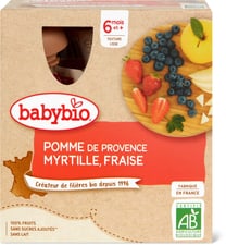 Babybio QB Pomme myrtille