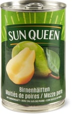 Sun Queen Moitiés de poires avec du jus de poire