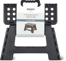 MHOME Tabouret noir