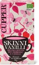 Cupper Bio Infusion aux fruits Skinni Vanilli Vanille et fraise