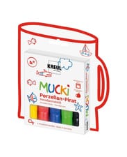 Mucki porcelaine pirate, set de 5