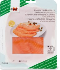 M-Budget saumon fumé atlantiq