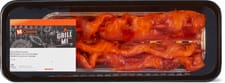 Grill mi brochette saumon flambeau