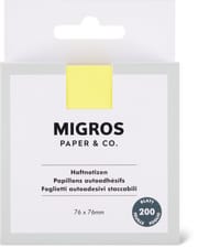Papillons autoadhésifs 7.6 x 7.6 cm FSC® (Couleur: gelb pastell)