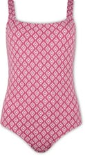 Donna Costume di bagno (Colore: lampone, Taglie: S)