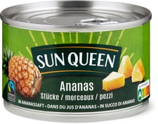 Sun Queen Fairtrade morceaux d'ananas