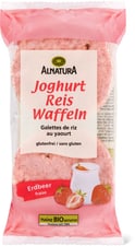 Alnatura Bio Galettes de riz au yaourt et à la fraise