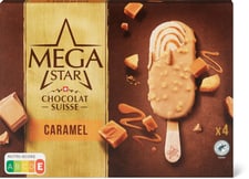MegaStar Glace en bâtonnet Caramel