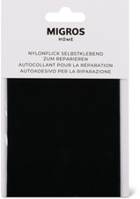 Tissu en nylon pour raccommodage, noir