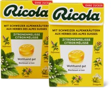 Ricola citron mélisse sans sucre