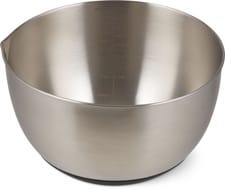 Bol en acier inoxydable avec silicone