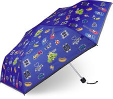 ombrello pieghev. kids (Colore: blu, Taglie: one Size)