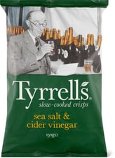 Tyrrells Slow-cooked Crisps Sea salt & cider vinegar