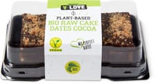 V-Love Bio dates cocoa cake